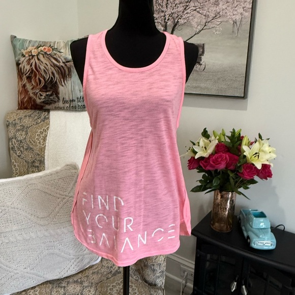 Old Navy Pink Sleeveless Relaxed Tank Top - Picture 1 of 6